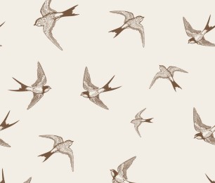 Valokuvatapetti Brown Swallow