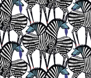 Valokuvatapetti Dancing Zebras