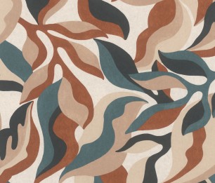 Tapetti Henry Terra & Dark Blue 301969