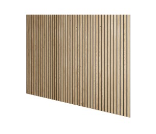 MDF Wall Panel Mikrolamell Slim Oak Veneer