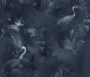 Valokuvatapetti Desert Tropics Dark Blue