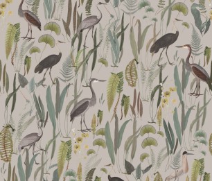 Valokuvatapetti Calm Heron Beige