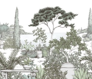 Фотообои A L'Ombre Des Pins WDWD 200017607 (S)