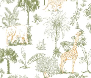 Обои Balade dans la Savane MNM 105737007