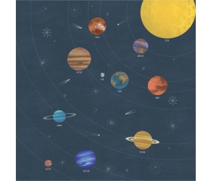 Wall panel Le Monde des Planetes MNM 105797606 (S)