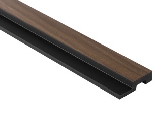 Right End Profile Medio Dark Oak L0204RT, 200 cm