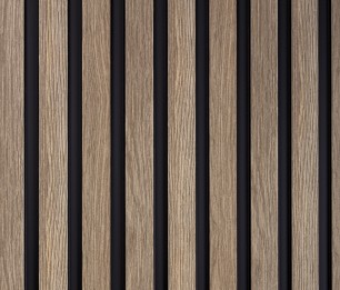 Wall Panel Medio Grey Oak L0203T, 200 cm