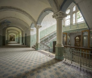 Mural Bleached Baroque R14331