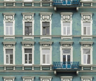 Mural Strada Verde R15892