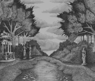 Mural Victoria's Garden R17241