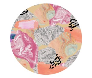 Isekleepuv tapeet Dots Marble