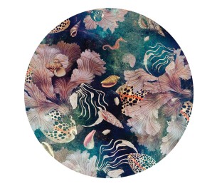 Isekleepuv tapeet Dots Black Sea