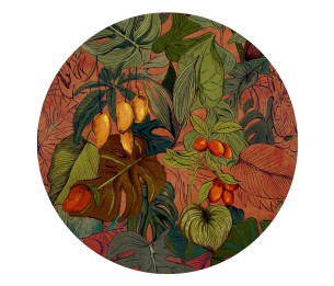 Isekleepuv tapeet Dots Cocoa