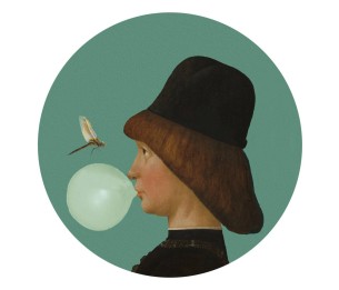 Isekleepuv tapeet Dots Boy And Dragonfly