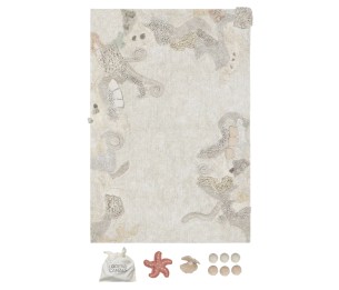 Washable rug Seabed