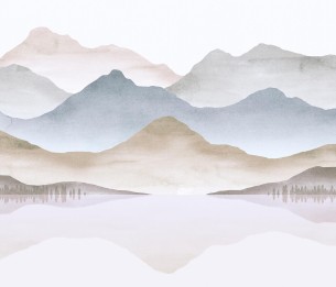 Valokuvatapetti Fog Mountains V175-3