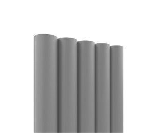 Radiused MDF Panel Grey