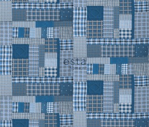 Фотообои XL Patchwork Madras 158808