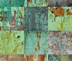 Wallpaper XXL Weathered Emerald 158203