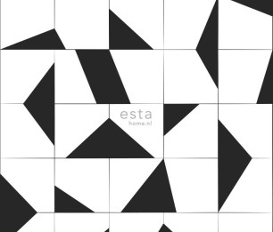Fototapeet XL Black&White Tiles 158908