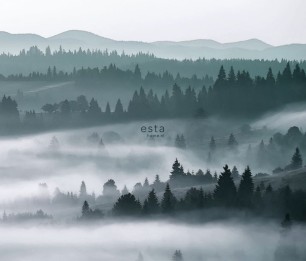 Fototapeet XL Foggy Mountains 158910