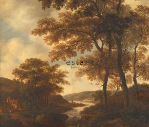Fototapeet XL Wooded Landscape 158883