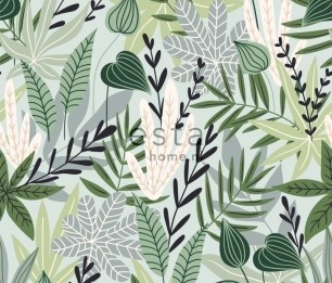 Tapeet XXL Scandinavian Leaves 158894