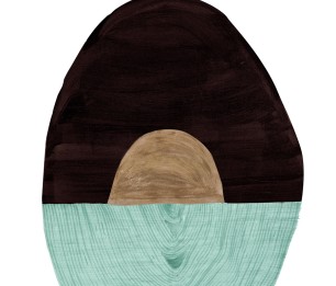 Digital wallpaper Totem Santal SAUD-211615