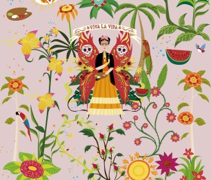 Tapeet Frida WP182072