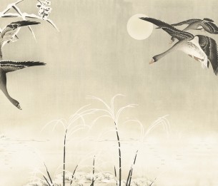 Mural Oriental Ducks V103-1