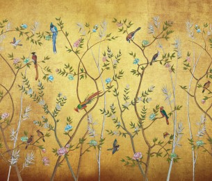 Mural Birds Garden V120-1