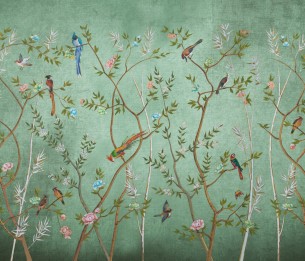 Mural Birds Garden V120-2