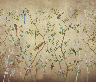 Mural Birds Garden V120-3
