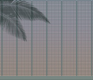 Mural Summer Shadow V124-3