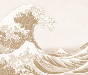 Mural The Big Wave V131-2