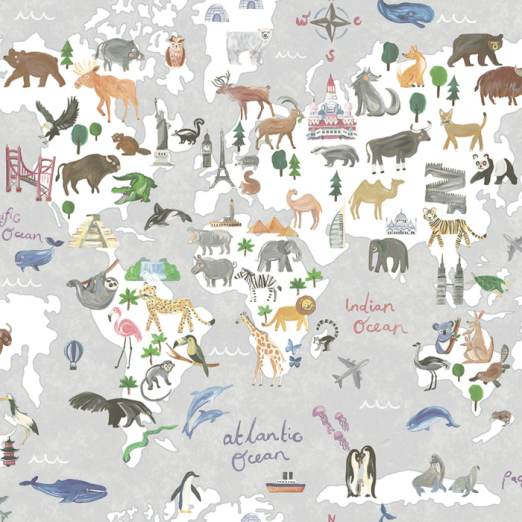 Обои Animal Maps 13252*