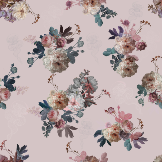 Fototapeet Blush Garden Pink