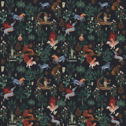 Fototapeet Botanic Beast