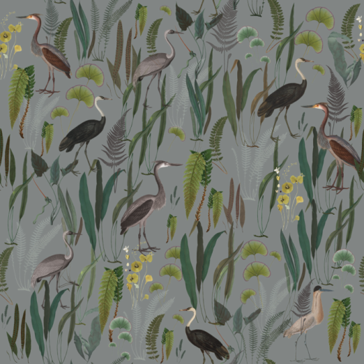 Fototapeet Calm Heron Mint