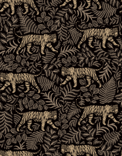 Fototapeet Camouflaged Tiger