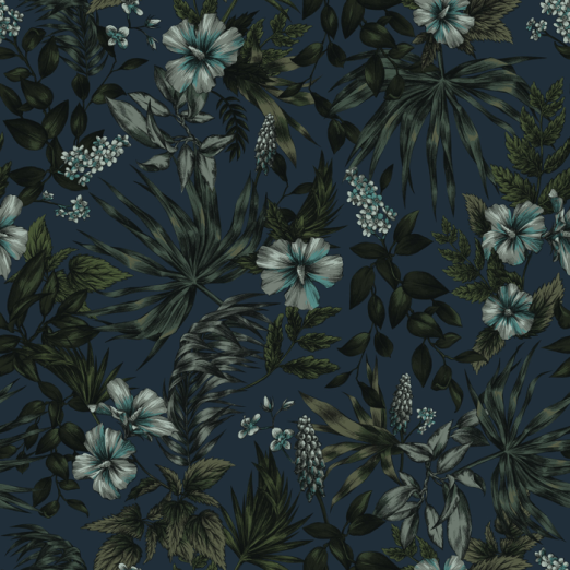 Fototapeet Darkness Green