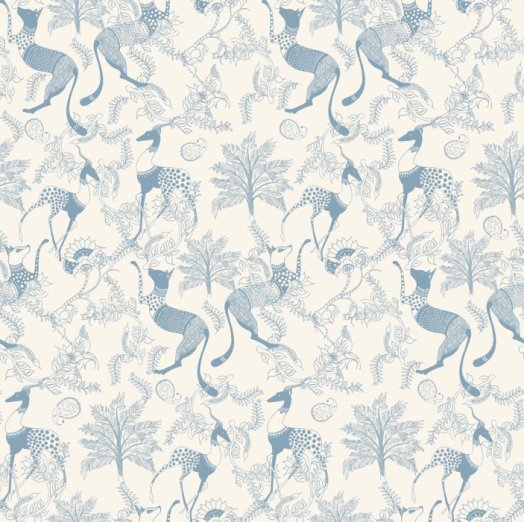 Fototapeet Mythical Animals Blue