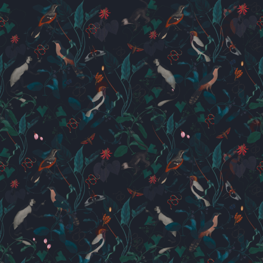 Fototapeet Teal Blue Garden