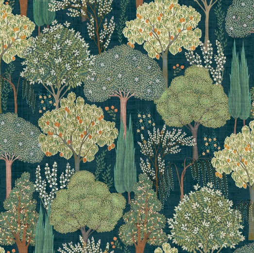 Tapeet Persian Oasis Navy/Green 100039EH