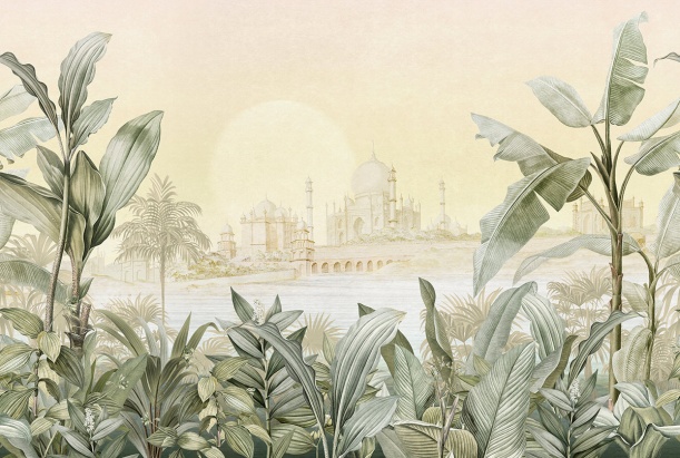 Fototapeet Taj-Mahal 490-1