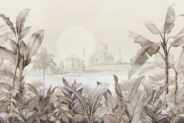 Fototapeet Taj-Mahal 490-2