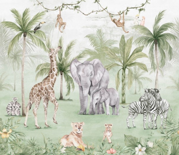 Fototapeet Jungle Mural 982-1