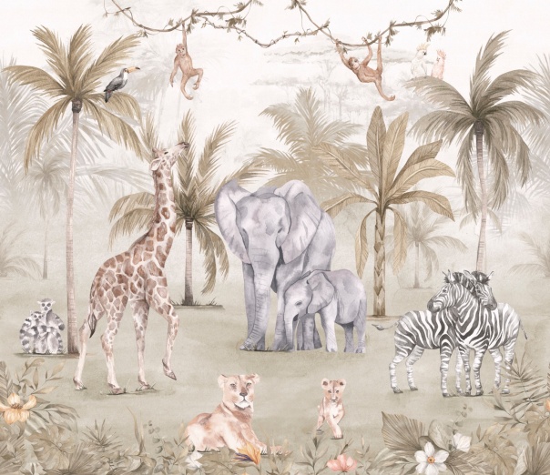 Fototapeet Jungle Mural 982-2