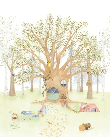 Fototapeet Enchanted Tree House OUTT 203006505