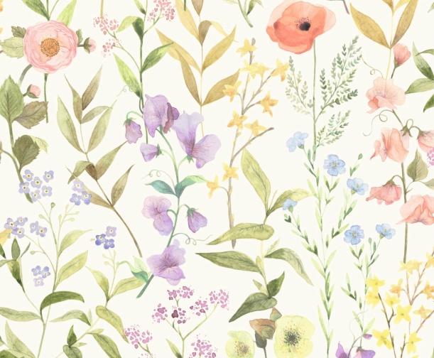 Обои Fleurs des Champs BJAR 87650825